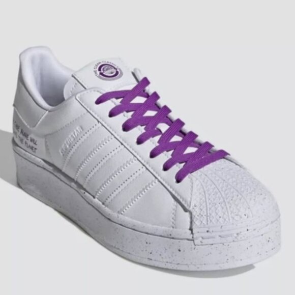 NWB Adidas SUPERSTAR BOLD W9 Limited Edition - Picture 2 of 7